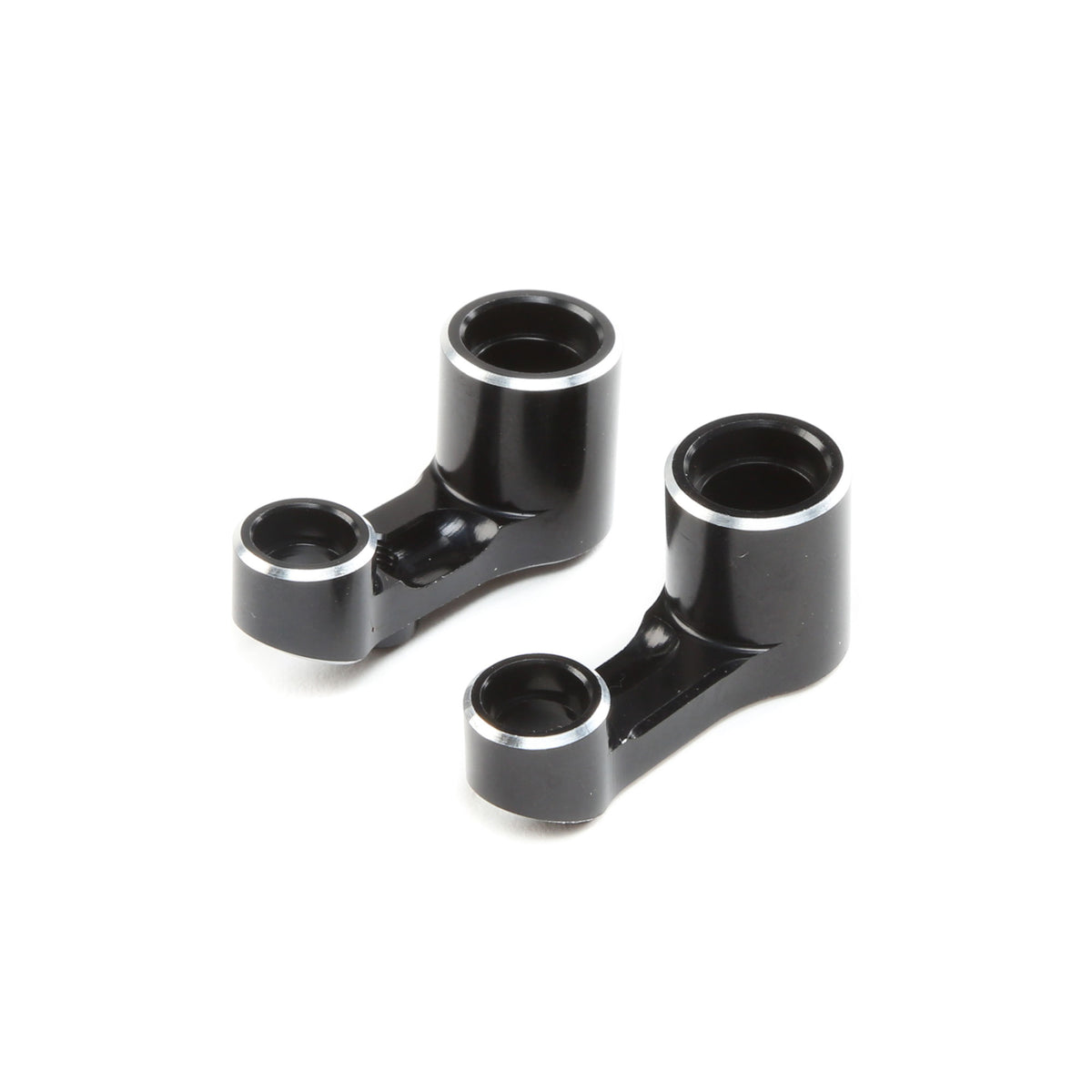 LOSI TLR 331034 22 5.0 Aluminum Bell Crank Set (Black) (2)
