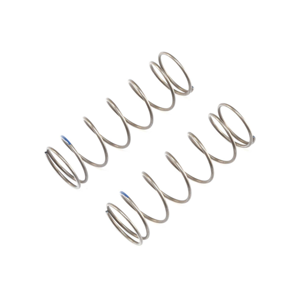 LOSI TLR 344019 16mm EVO Front Shock Spring Set (Blue - 5.1 Rate) (2)