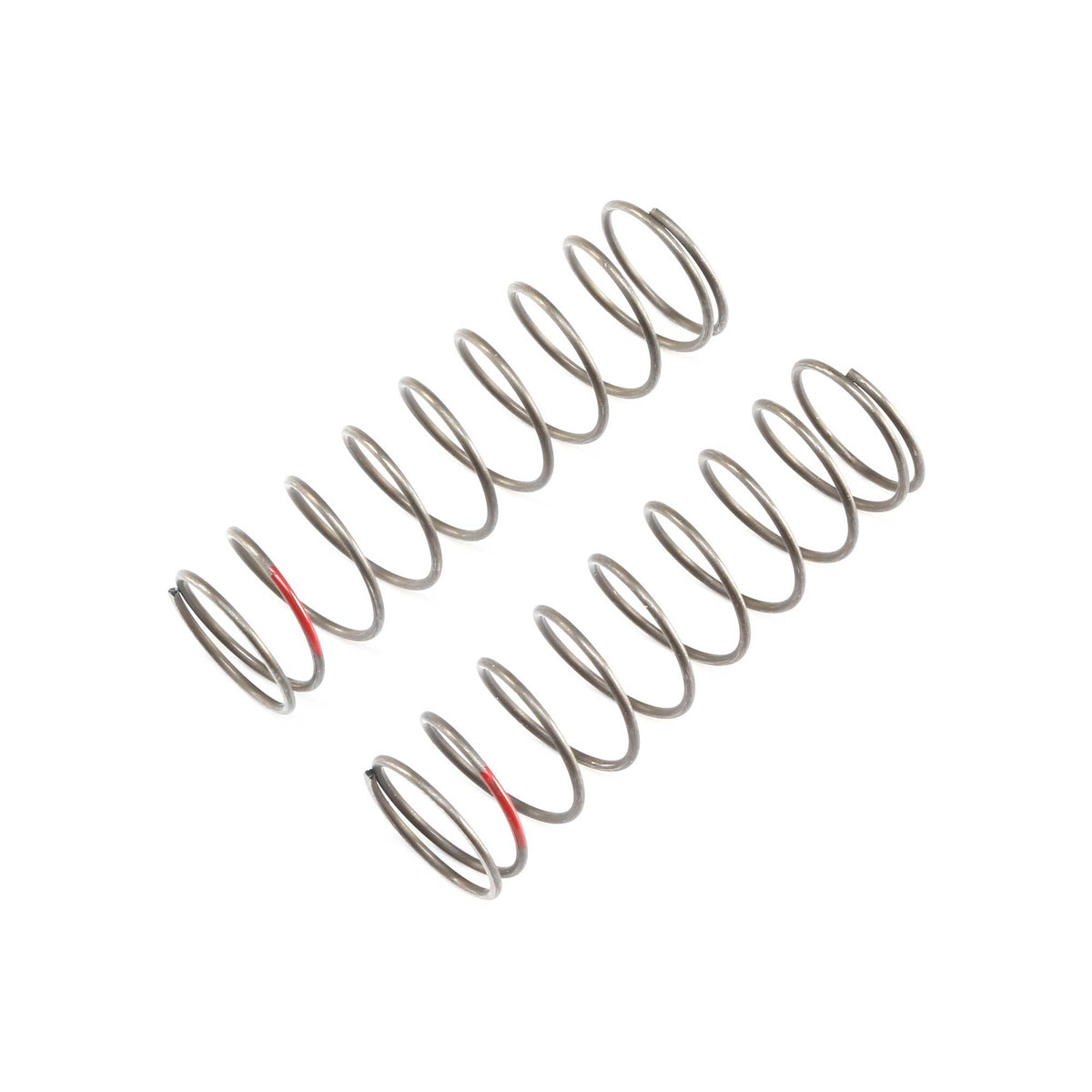 LOSI TLR 344023 16mm EVO Rear Shock Spring Set (Red - 3.8 Rate) (2)