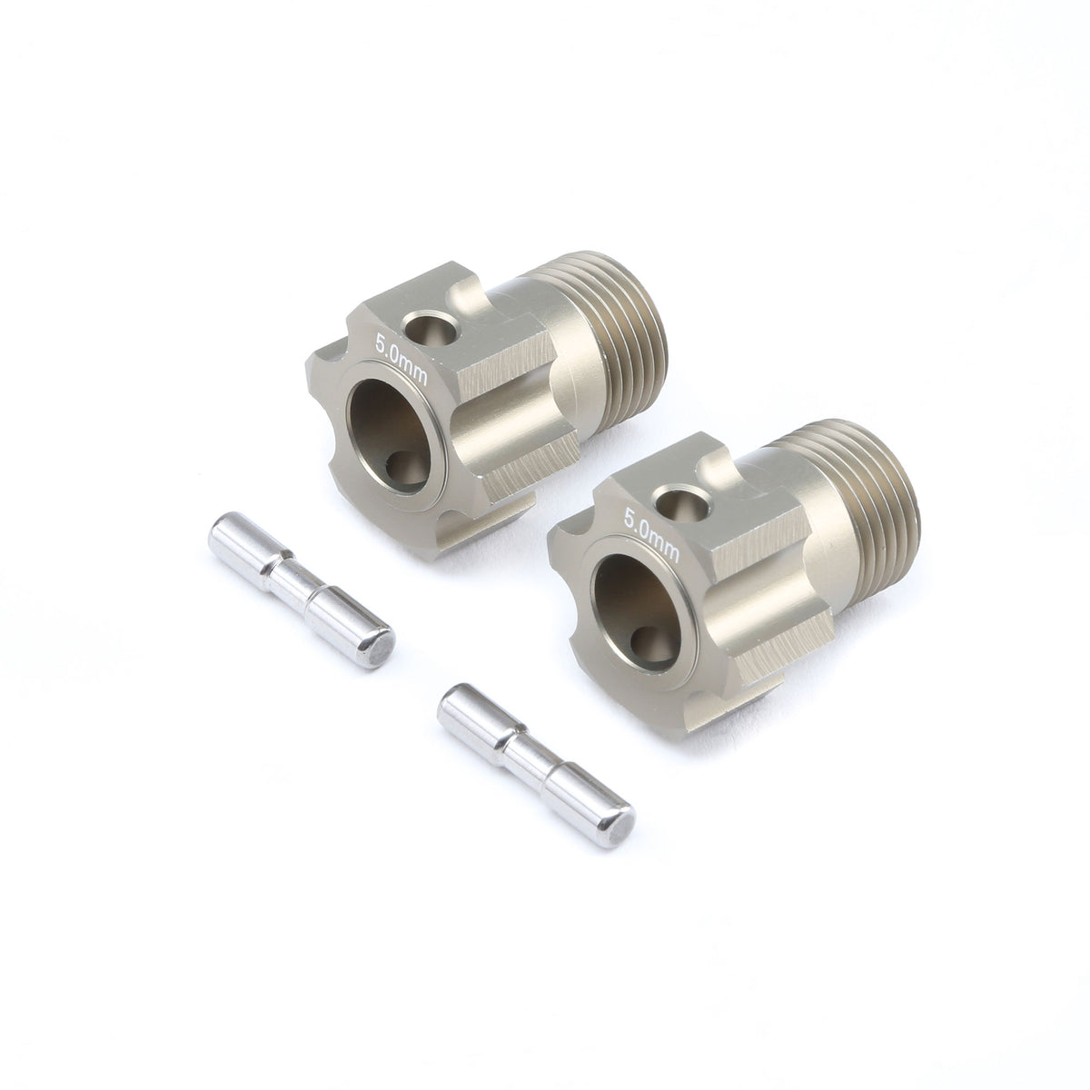 LOSI TLR 352004 +5.0mm 5IVE Front/Rear Wheel Hex Set w/Pin (2)