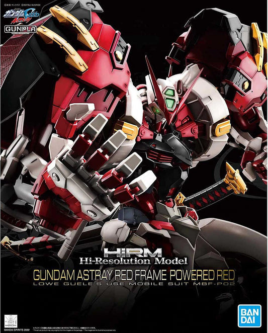 Bandai 5062069 Hi-Resolution Model: Gundam Astray Red Frame MBF-P02