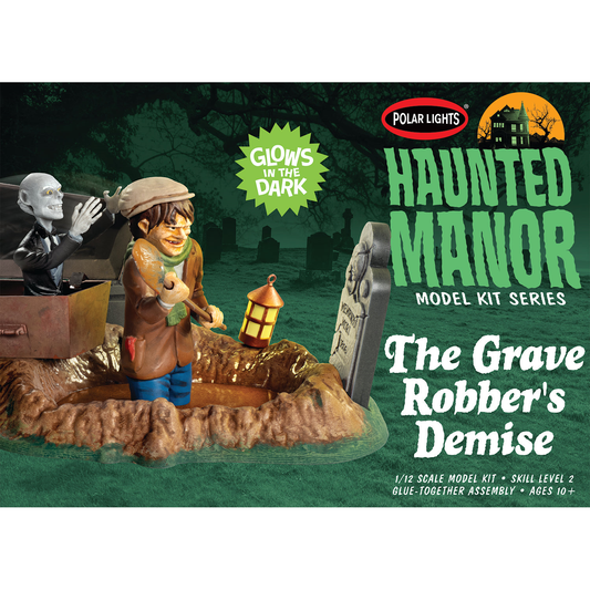 Polar Lights 976 Haunted Manor: The Grave Robber's Demise