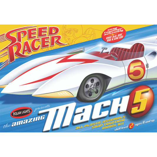 Polar Lights 981M 981 1/25 Speed Racer Mach 5 Race Car