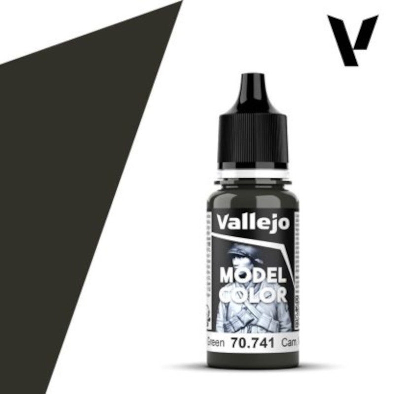 Vallejo Model Color (109) 70.741 Camouflage Black Green 18ml