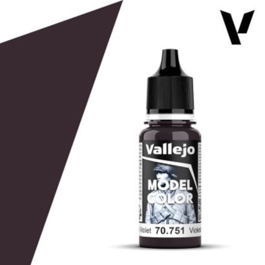 Vallejo Model Color (054) 70.751 Black Violet 18ml