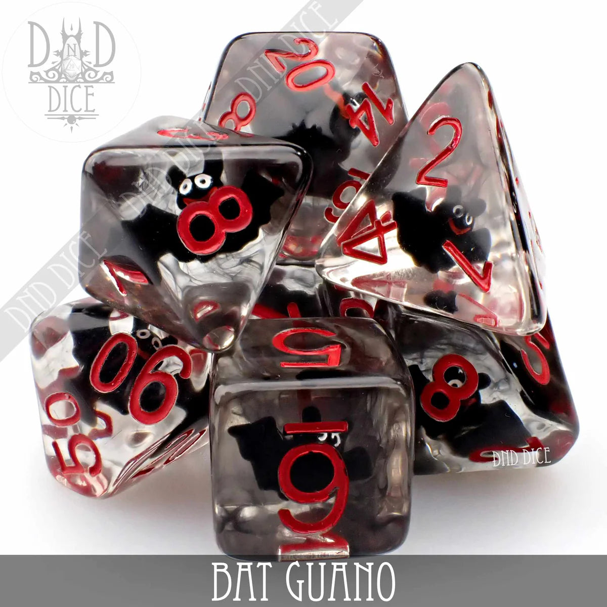 DND Dice PR07BATG Bat Guano Dice