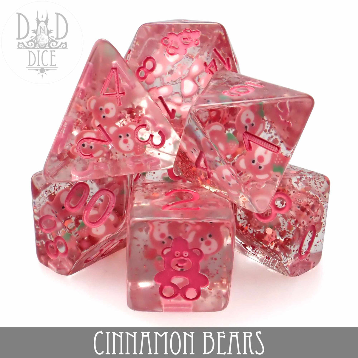 DND Dice PR07BEAR Cinnamon Bears