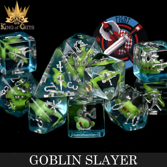 DND Dice ER11SLAY Goblin Slayer - 11 Dice Set