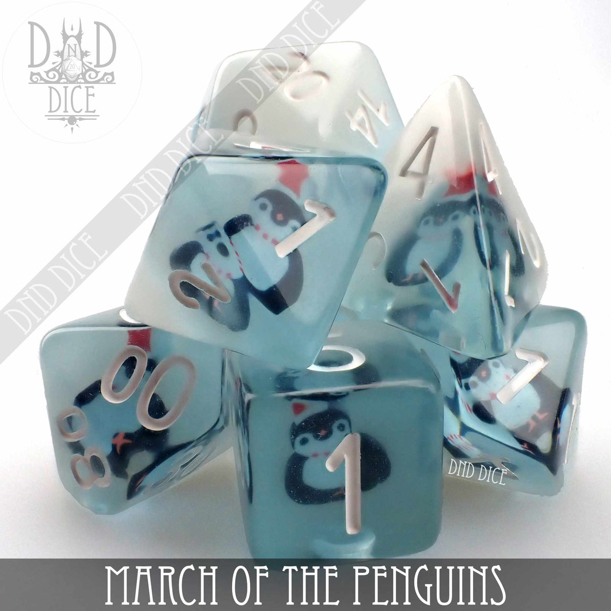 DND Dice PR07MPEN March of the Penguins
