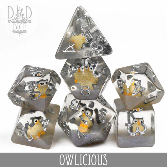 DND Dice PR07OWL Owlicious