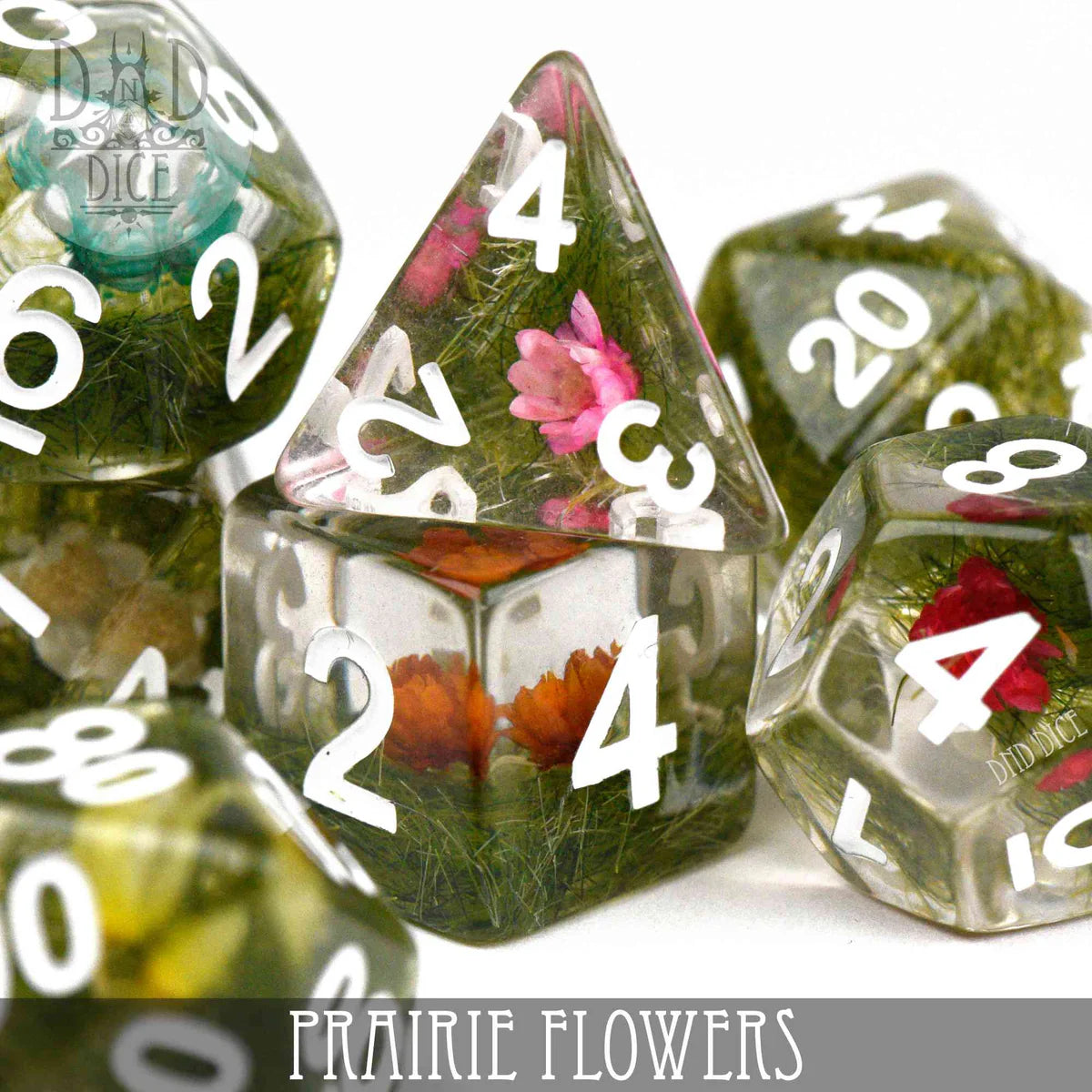 DND Dice PR07PRAIRIE Prairie Flowers Dice