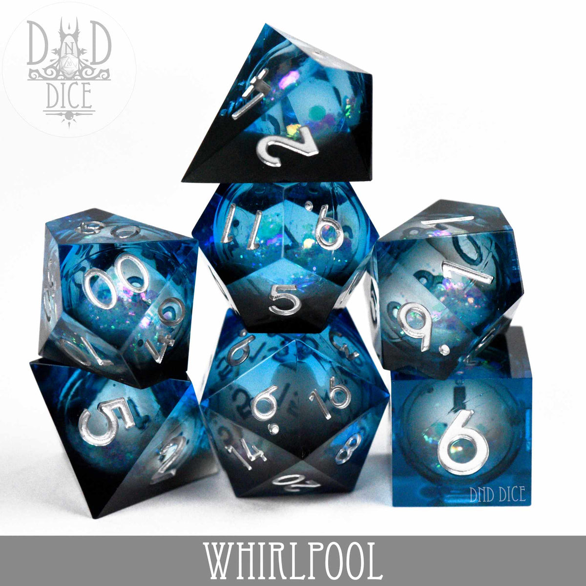 DND Dice HM07WHIRL Whirlpool (Liquid Core)