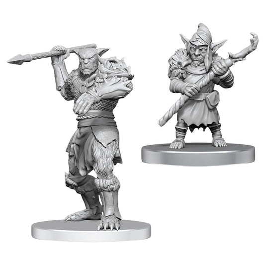 WIZKIDS 90808 D&D Nolzur's Marvelous Miniatures: Bugbear Stalker & Goblin Hexer
