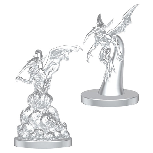 WIZKIDS 90810 D&D Nolzur's Marvelous Miniatures: Ice Mephit & Dust Mephit