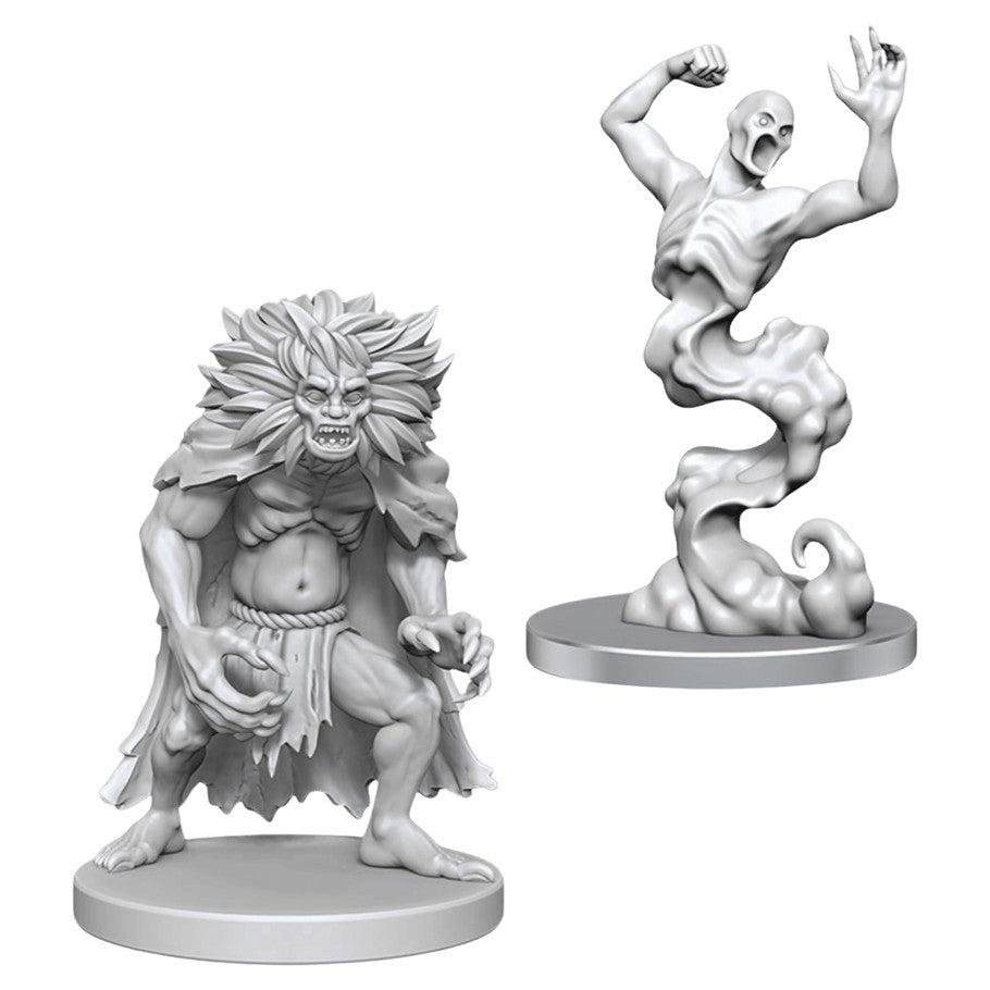 WIZKIDS 90814 D&D Nolzur's Marvelous Miniatures: Classic Wight & Classic Wraith