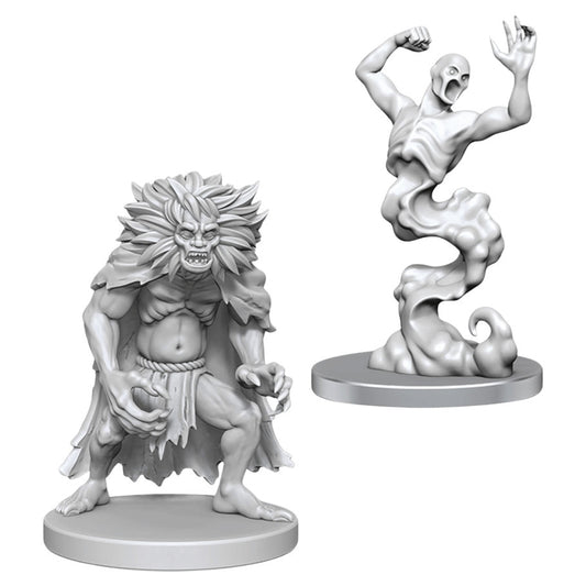 WIZKIDS 90814 D&D Nolzur's Marvelous Miniatures: Classic Wight & Classic Wraith