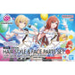 Bandai 2815173 The Idolmaster Shiny Colors 30 Minutes Sisters Option Hairstyle & Face Parts (Juri Saijo & Natsuha Arisugawa) Accessory Kit Set