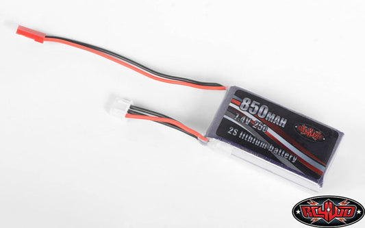 RC4WD ZE0110 7.4V 850mAh 2S LiPo Battery w/ Balance Plug