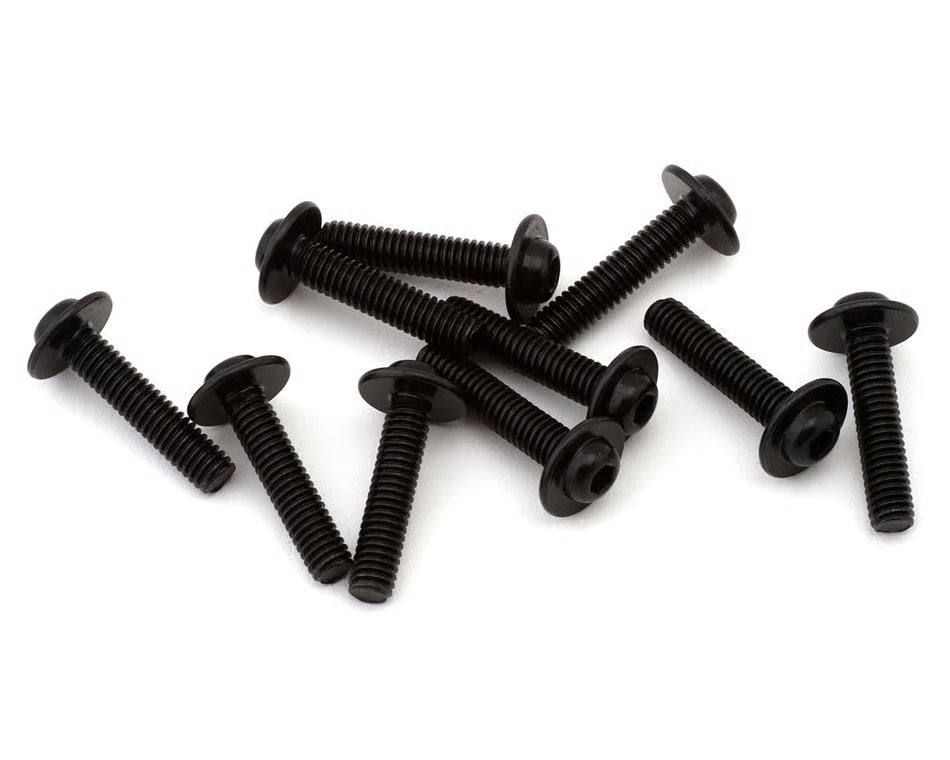 ARRMA 721418 BUTTON HEAD SCREW FLANGED M4x18mm V2