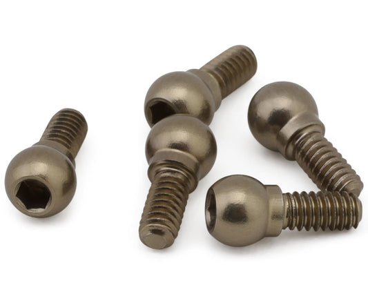 Associated 21646 RC28R 3.5mm Ball Studs (5) (2x4mm)