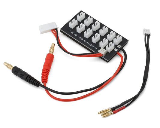 Associated 27244 Reedy 2S Parallel Charging Board w/2mm Bullet Adapter