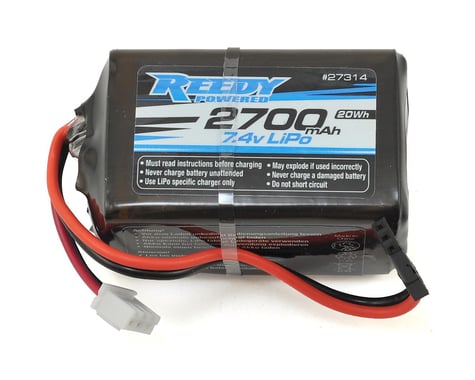 Associated 27314 2S Hump LiPo Receiver Battery Pack (7.4V/2700mAh)
