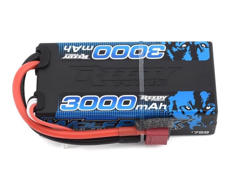 Associated 759 3S Hard Case Shorty 30C LiPo Battery (11.1V/3000mAh) w/T-Style Connector