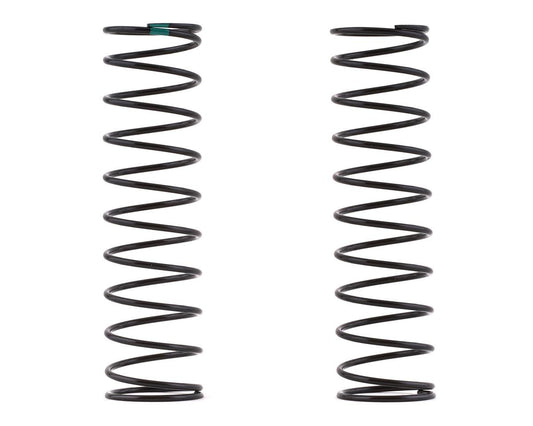 Associated 81236 RC8B Rear V2 Shock Spring Set (Green - 4.0lb/in) (2)