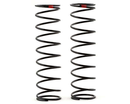 Associated 81237 RC8T4 Rear V2 Shock Spring Set (Red - 4.7lb/in) (2)