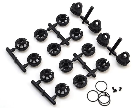 Associated 91814 B6.1/B6.1D Shock Caps & Spring Cups