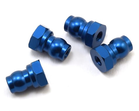 Associated 91815 10mm Aluminum Shock Bushings (Blue)