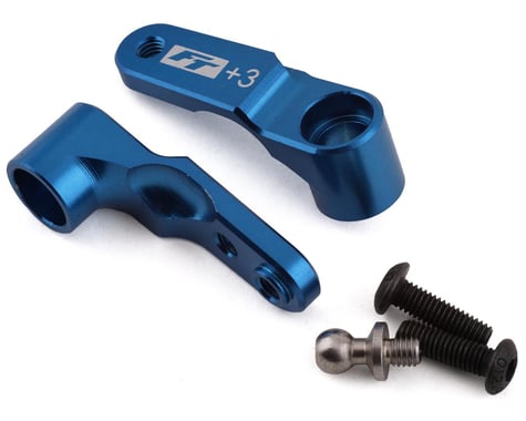 Associated 91914 Aluminum Steering Bellcrank ( Blue) ( +3mm)