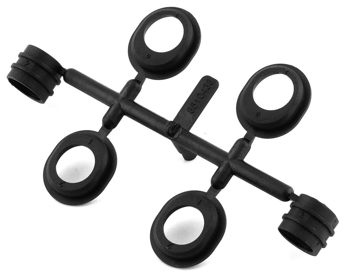 Associated 92311 RC10B74.2 Rear Gearbox Adjustable Height Inserts