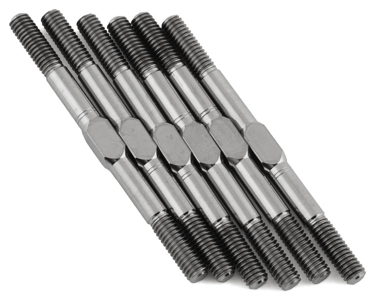 Associated 92360 RC10B6.4/B6.4D 3.5mm Titanium Turnbuckle Set (6)