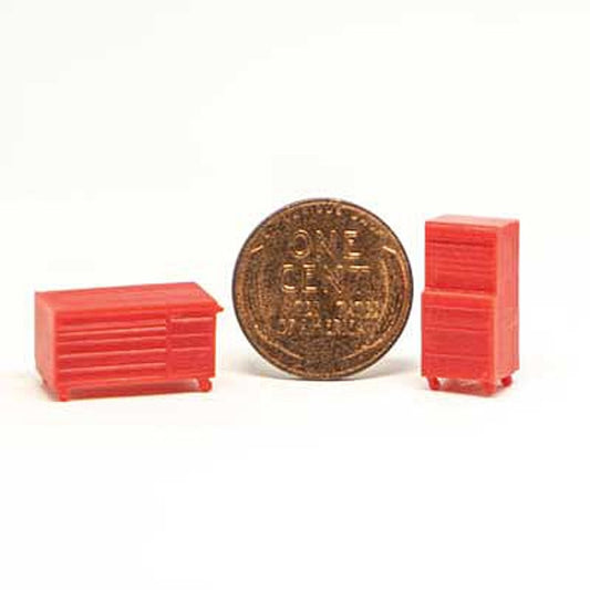 All Scale Miniatures 179-870948 HO Tool Chest Set