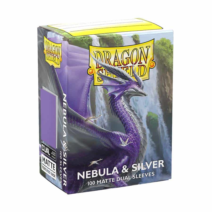 Arcane Tinmen 15075 Dragon Shield 100 Matte Dual Nebula/Silver