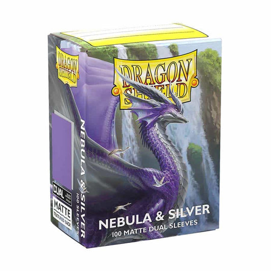 Arcane Tinmen 15075 Dragon Shield 100 Matte Dual Nebula/Silver