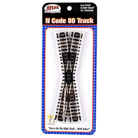 Atlas 2565 N Code 80 Track 20 Degree Crossing