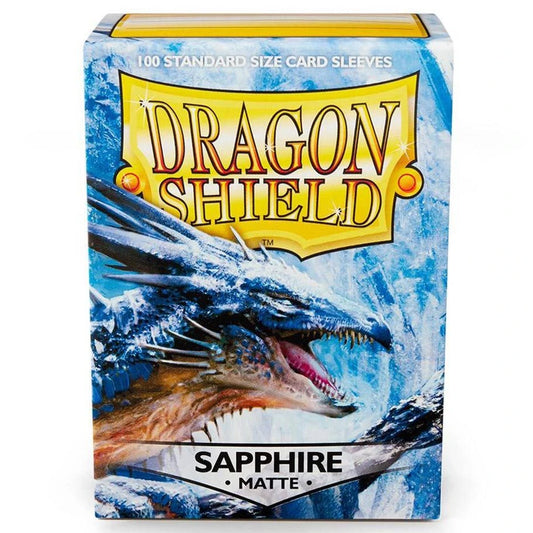Arcane Tinmen 11028 Dragon Shield: Deck Protector: Matte: Sapphire (100)
