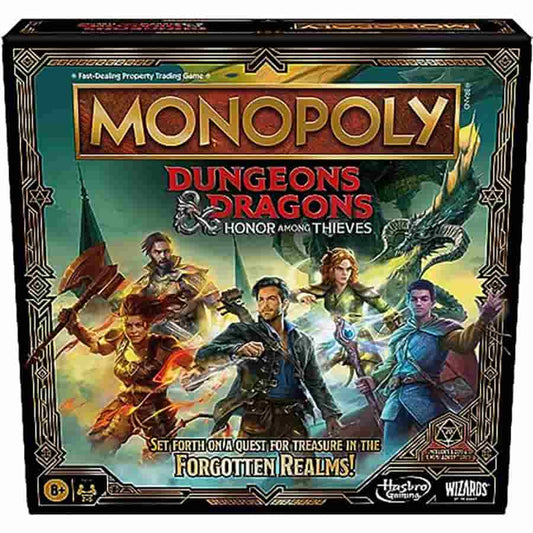 Avalon Hill F6219 Monopoly Dungeons & Dragons: Honor Among Thieves Movie