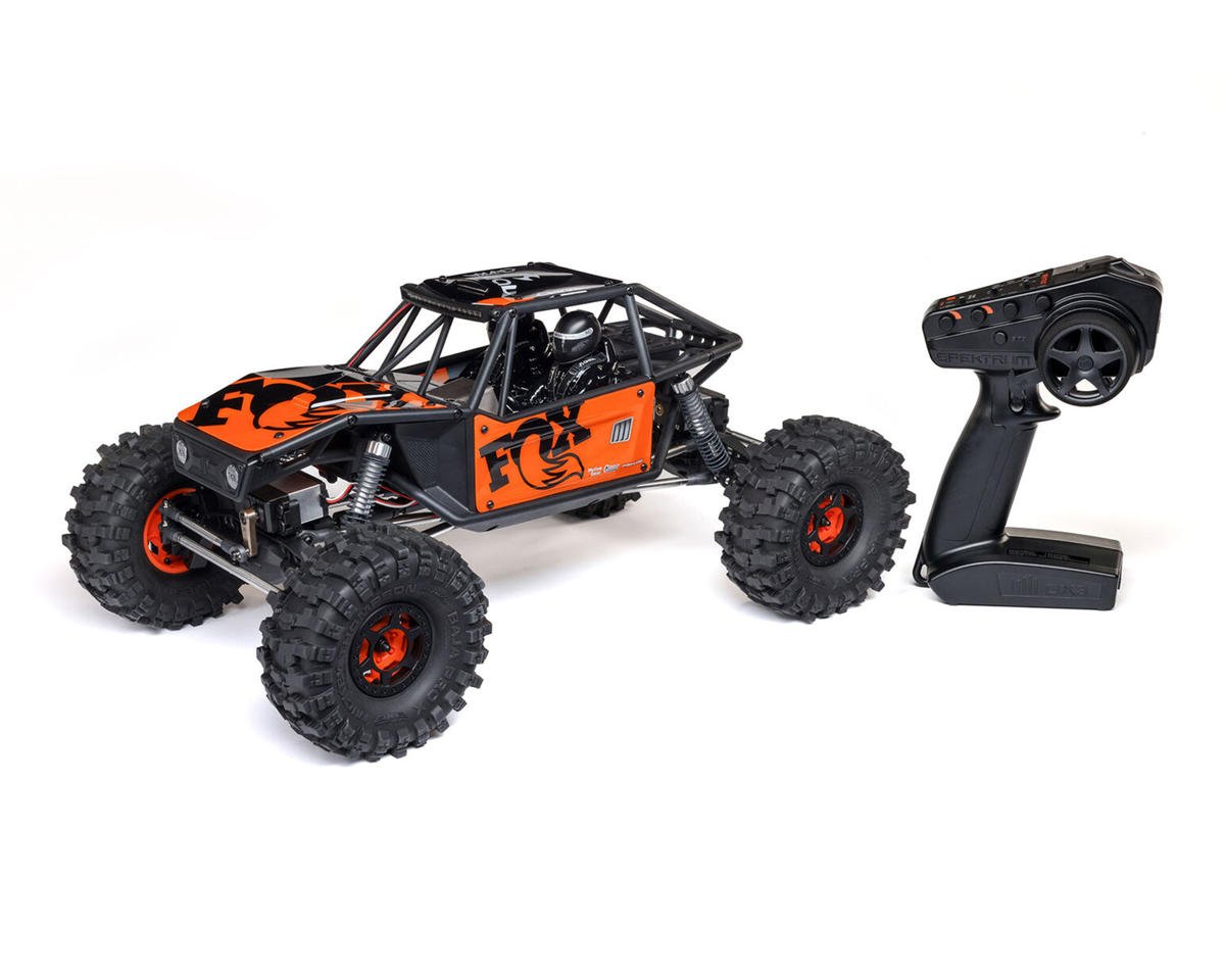 Axial 1543T1 UTB10 Capra 1.9 4WS Unlimited Trail Buggy 1/10 RTR 4WD Rock Crawler (Orange) w/DX3 2.4GHz Radio