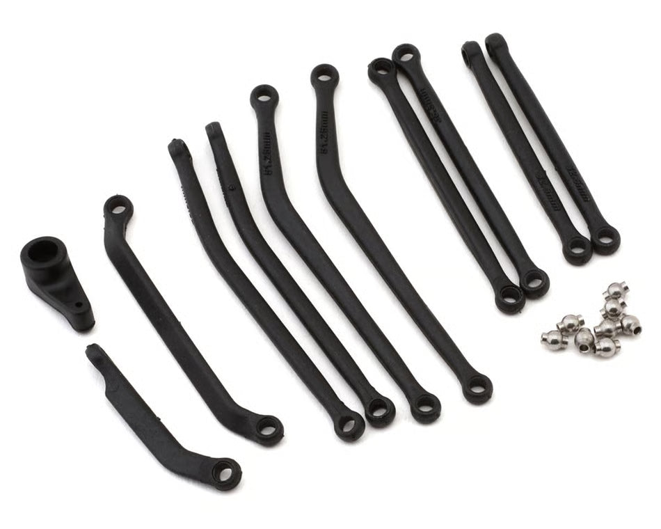 Axial 4429 107mm Long Wheelbase Link Set, Servo Horn: SCX30