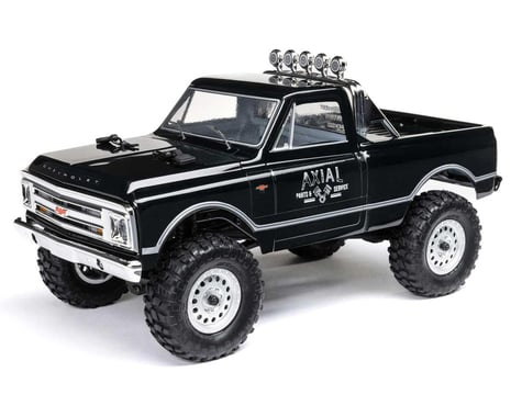 Axial 00001V2T4 1/24 SCX24 1967 Chevrolet C10 4WD Truck RTR, Black