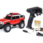 Axial 00006V2T6 1/24 SCX24 Ford Bronco Heritage Edition 4X4 RTR Brushed Rock Crawler (Battery & Charger Included), Red