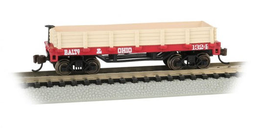 Bachmann 15452 N Old Time Gondola, B&O