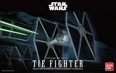 Bandai 194870 2378860 Star Wars: 1/72 Tie Fighter