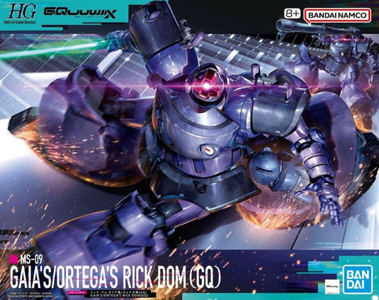 Bandai 5068868 2773826 HG GQuuuuuuX Series: #09 MS09 Gaia's/Ortega's Rick Dom