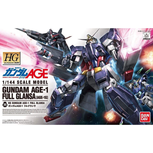 Bandai 2189989 HG Gundam AGE-1 Full Glansa