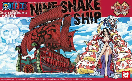 Bandai 2175678 One Piece Grand Ship Collection Nine Snake Kuja Pirates Ship Model Kit