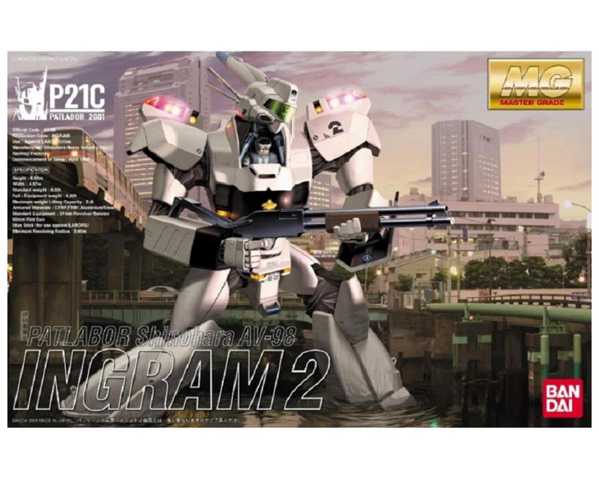 Bandai 2147091 Patlabor Ingram 2 Master Grade Model Kit